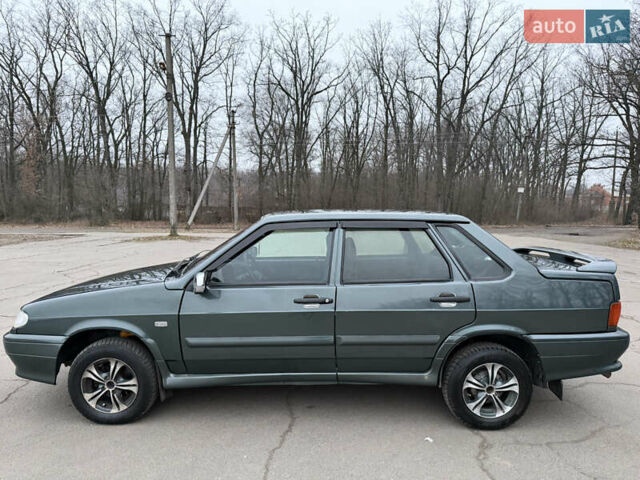 Зеленый ВАЗ 2115 Самара, объемом двигателя 1.6 л и пробегом 124 тыс. км за 2600 $, фото 2 на Automoto.ua