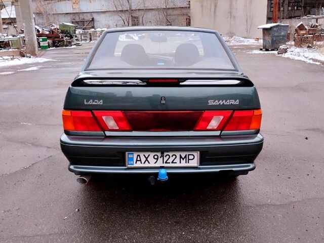 Зеленый ВАЗ 2115 Самара, объемом двигателя 1.6 л и пробегом 68 тыс. км за 3500 $, фото 4 на Automoto.ua