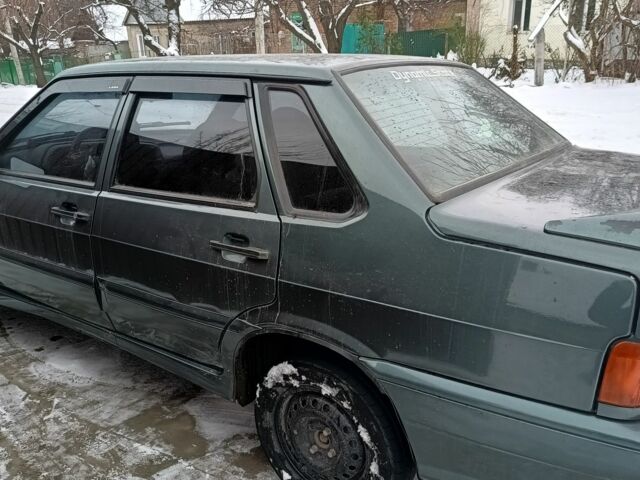 Зелений ВАЗ 2115 Самара, об'ємом двигуна 1.6 л та пробігом 200 тис. км за 750 $, фото 2 на Automoto.ua