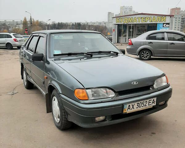 Зелений ВАЗ 2115 Самара, об'ємом двигуна 1.6 л та пробігом 250 тис. км за 2400 $, фото 2 на Automoto.ua