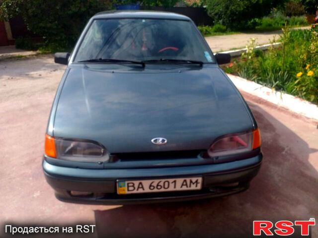 Зеленый ВАЗ 2115 Самара, объемом двигателя 1.6 л и пробегом 53 тыс. км за 3000 $, фото 4 на Automoto.ua