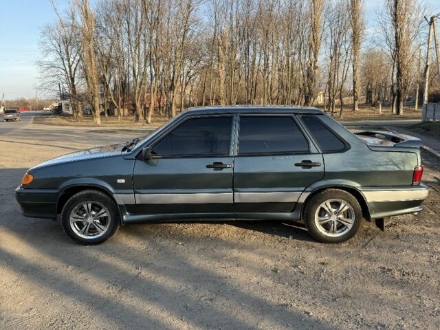 Зелений ВАЗ 2115 Самара, об'ємом двигуна 1.6 л та пробігом 170 тис. км за 2505 $, фото 3 на Automoto.ua