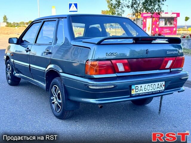 Зеленый ВАЗ 2115 Самара, объемом двигателя 1.6 л и пробегом 182 тыс. км за 1800 $, фото 4 на Automoto.ua