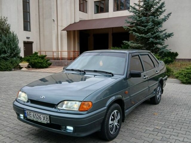 Зеленый ВАЗ 2115 Самара, объемом двигателя 1.6 л и пробегом 70 тыс. км за 3500 $, фото 1 на Automoto.ua