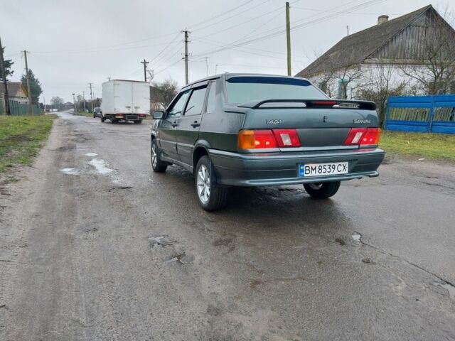 Зелений ВАЗ 2115 Самара, об'ємом двигуна 1.6 л та пробігом 100 тис. км за 2000 $, фото 2 на Automoto.ua