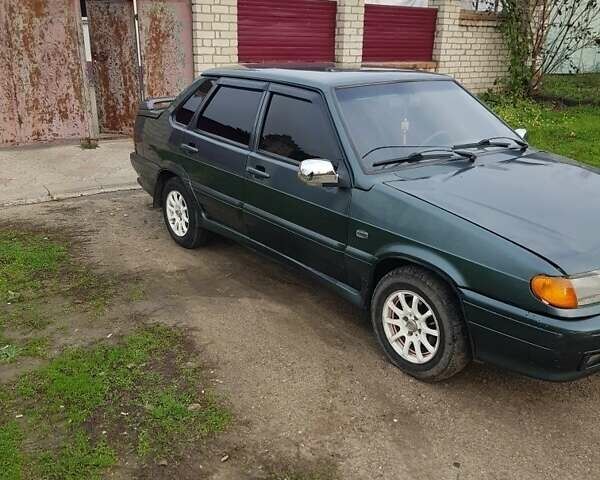 Зелений ВАЗ 2115 Самара, об'ємом двигуна 1.6 л та пробігом 195 тис. км за 1450 $, фото 3 на Automoto.ua
