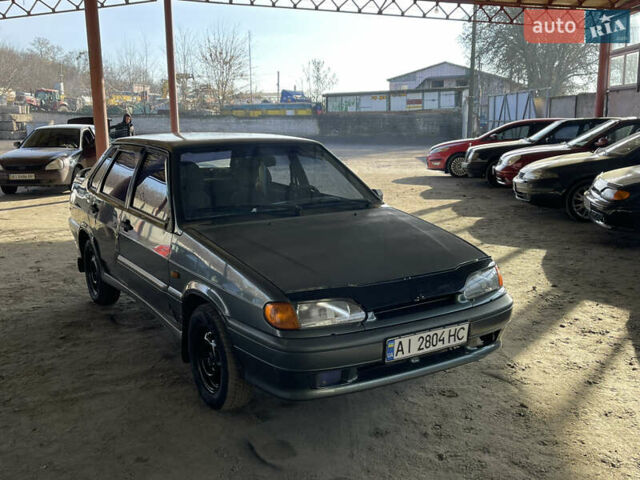 Зеленый ВАЗ 2115 Самара, объемом двигателя 1.6 л и пробегом 140 тыс. км за 730 $, фото 1 на Automoto.ua