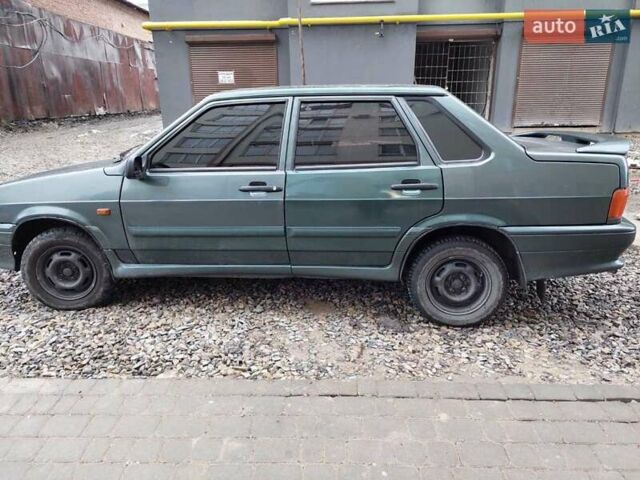 Зелений ВАЗ 2115 Самара, об'ємом двигуна 1.6 л та пробігом 156 тис. км за 1550 $, фото 2 на Automoto.ua