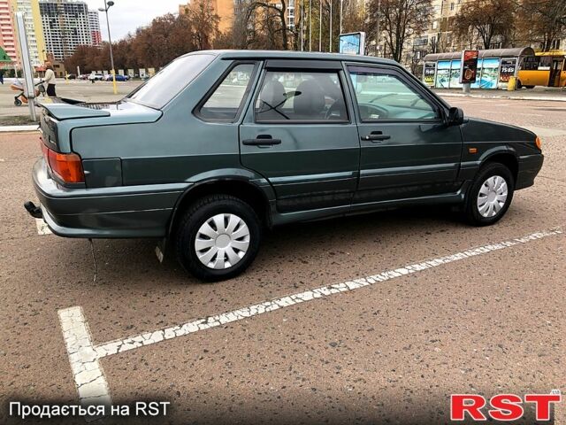 Зеленый ВАЗ 2115 Самара, объемом двигателя 1.6 л и пробегом 145 тыс. км за 1700 $, фото 7 на Automoto.ua