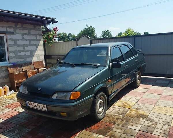 Зеленый ВАЗ 2115 Самара, объемом двигателя 1.6 л и пробегом 291 тыс. км за 1000 $, фото 1 на Automoto.ua