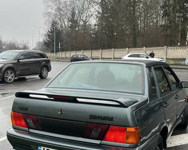 Зелений ВАЗ 2115 Самара, об'ємом двигуна 1.6 л та пробігом 129 тис. км за 2800 $, фото 9 на Automoto.ua