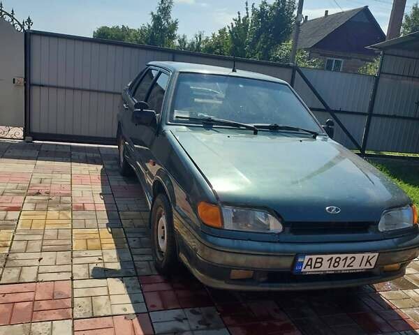 Зеленый ВАЗ 2115 Самара, объемом двигателя 1.6 л и пробегом 291 тыс. км за 1000 $, фото 2 на Automoto.ua