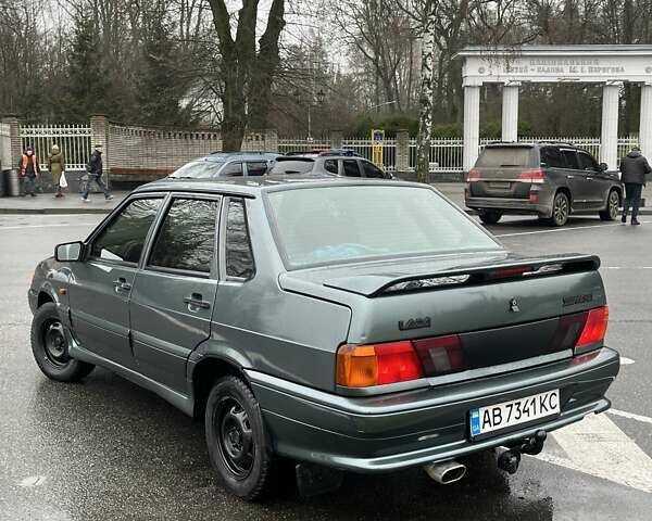 Зелений ВАЗ 2115 Самара, об'ємом двигуна 1.6 л та пробігом 129 тис. км за 2800 $, фото 3 на Automoto.ua