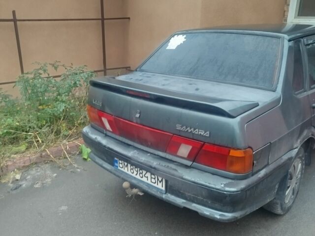 Зеленый ВАЗ 2115 Самара, объемом двигателя 1.6 л и пробегом 215 тыс. км за 1301 $, фото 2 на Automoto.ua