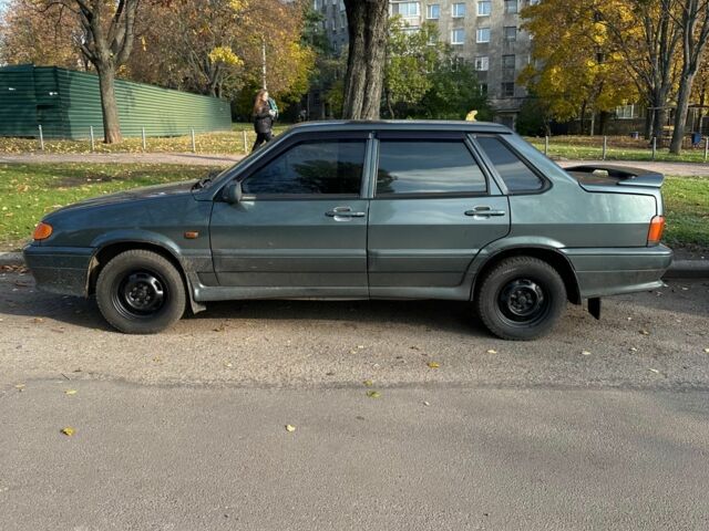 Зелений ВАЗ 2115 Самара, об'ємом двигуна 1.6 л та пробігом 190 тис. км за 2400 $, фото 3 на Automoto.ua
