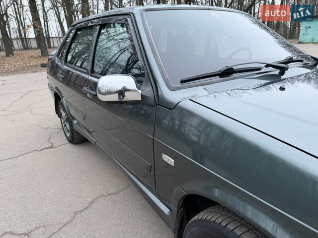 Зеленый ВАЗ 2115 Самара, объемом двигателя 1.6 л и пробегом 124 тыс. км за 2600 $, фото 20 на Automoto.ua