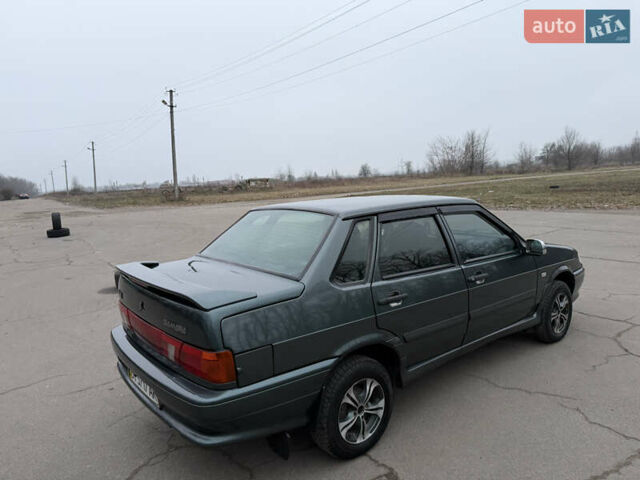 Зеленый ВАЗ 2115 Самара, объемом двигателя 1.6 л и пробегом 124 тыс. км за 2600 $, фото 30 на Automoto.ua