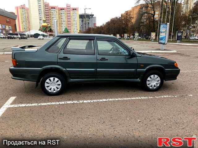 Зеленый ВАЗ 2115 Самара, объемом двигателя 1.6 л и пробегом 145 тыс. км за 1700 $, фото 5 на Automoto.ua