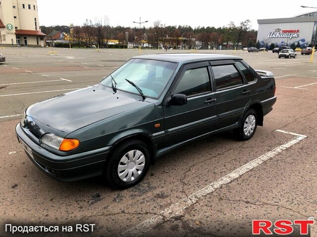 Зеленый ВАЗ 2115 Самара, объемом двигателя 1.6 л и пробегом 145 тыс. км за 1700 $, фото 1 на Automoto.ua