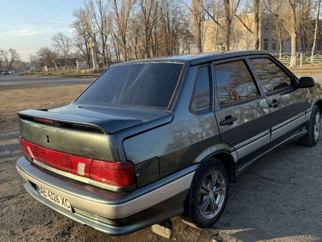 Зелений ВАЗ 2115 Самара, об'ємом двигуна 1.6 л та пробігом 170 тис. км за 2505 $, фото 1 на Automoto.ua