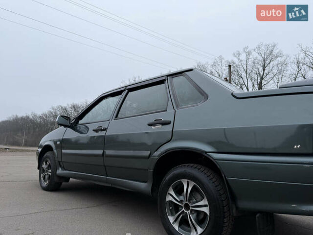 Зеленый ВАЗ 2115 Самара, объемом двигателя 1.6 л и пробегом 124 тыс. км за 2600 $, фото 1 на Automoto.ua