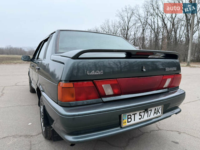 Зеленый ВАЗ 2115 Самара, объемом двигателя 1.6 л и пробегом 124 тыс. км за 2600 $, фото 15 на Automoto.ua