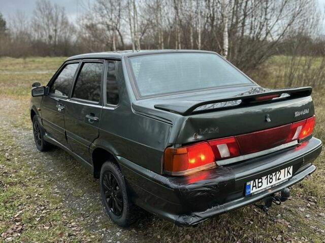 Зелений ВАЗ 2115 Самара, об'ємом двигуна 1.6 л та пробігом 291 тис. км за 1100 $, фото 4 на Automoto.ua