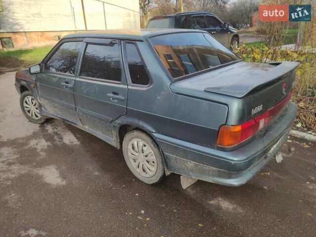 Зелений ВАЗ 2115 Самара, об'ємом двигуна 1.6 л та пробігом 150 тис. км за 1500 $, фото 5 на Automoto.ua