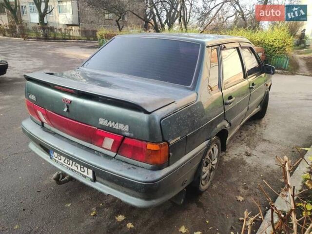 Зелений ВАЗ 2115 Самара, об'ємом двигуна 1.6 л та пробігом 150 тис. км за 1500 $, фото 4 на Automoto.ua