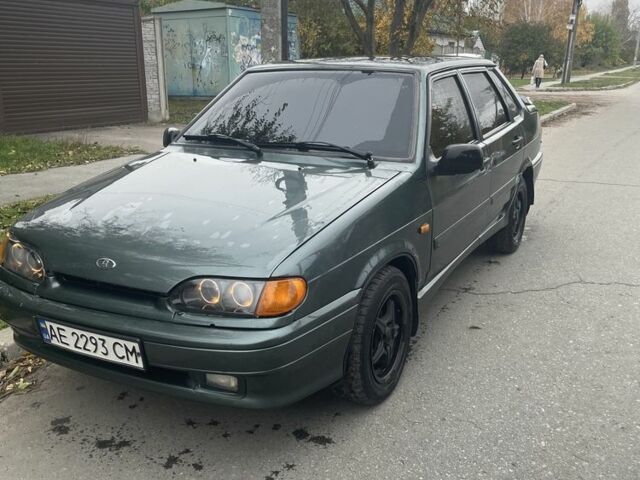 Зеленый ВАЗ 2115 Самара, объемом двигателя 1.6 л и пробегом 131 тыс. км за 1300 $, фото 1 на Automoto.ua