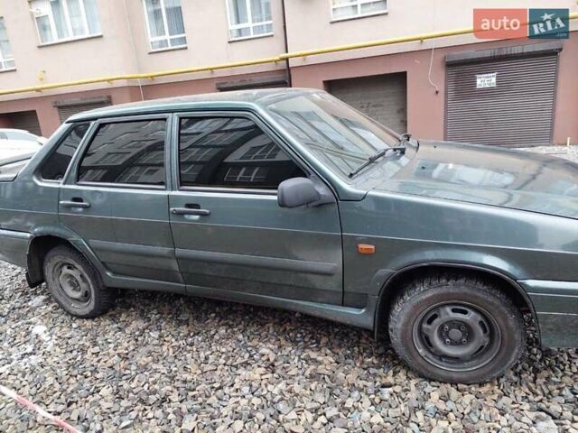 Зелений ВАЗ 2115 Самара, об'ємом двигуна 1.6 л та пробігом 156 тис. км за 1550 $, фото 1 на Automoto.ua