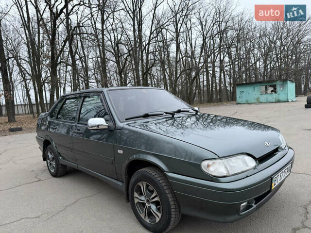 Зеленый ВАЗ 2115 Самара, объемом двигателя 1.6 л и пробегом 124 тыс. км за 2600 $, фото 25 на Automoto.ua