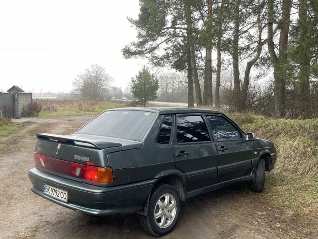 Зеленый ВАЗ 2115 Самара, объемом двигателя 1.6 л и пробегом 200 тыс. км за 1450 $, фото 6 на Automoto.ua