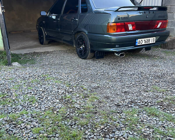 Зеленый ВАЗ 2115 Самара, объемом двигателя 1.6 л и пробегом 147 тыс. км за 2800 $, фото 9 на Automoto.ua