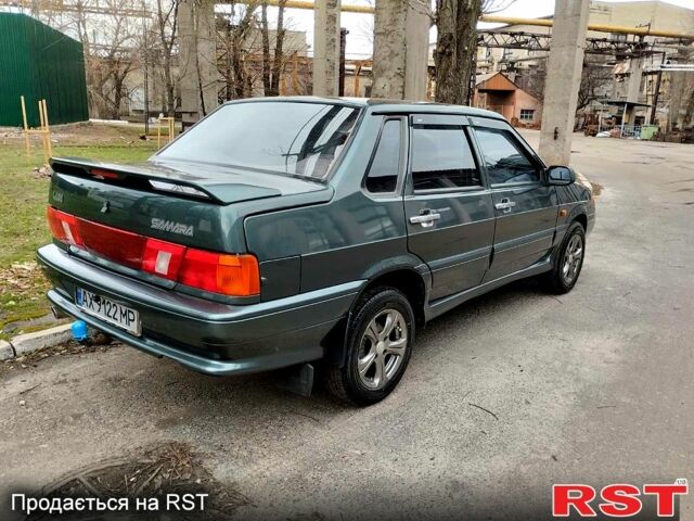 Зеленый ВАЗ 2115 Самара, объемом двигателя 1.6 л и пробегом 68 тыс. км за 3500 $, фото 2 на Automoto.ua