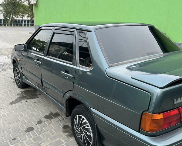 Зелений ВАЗ 2115 Самара, об'ємом двигуна 1.6 л та пробігом 172 тис. км за 2300 $, фото 2 на Automoto.ua