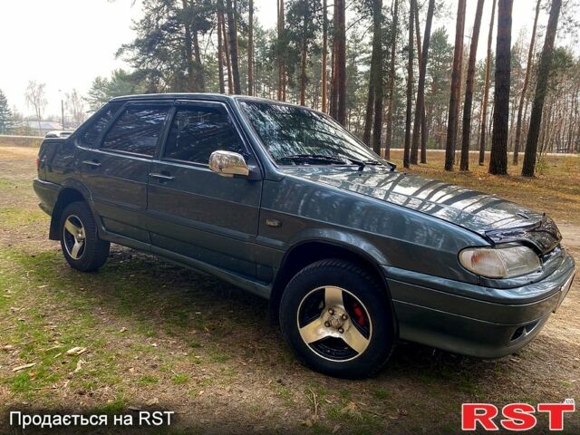 Зеленый ВАЗ 2115 Самара, объемом двигателя 1.6 л и пробегом 139 тыс. км за 2500 $, фото 2 на Automoto.ua