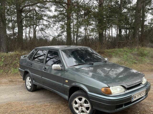 Зеленый ВАЗ 2115 Самара, объемом двигателя 1.6 л и пробегом 200 тыс. км за 1450 $, фото 3 на Automoto.ua