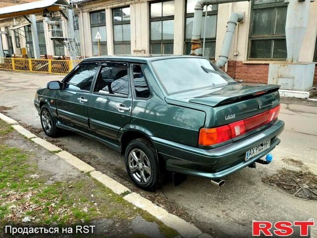 Зеленый ВАЗ 2115 Самара, объемом двигателя 1.6 л и пробегом 68 тыс. км за 3500 $, фото 3 на Automoto.ua