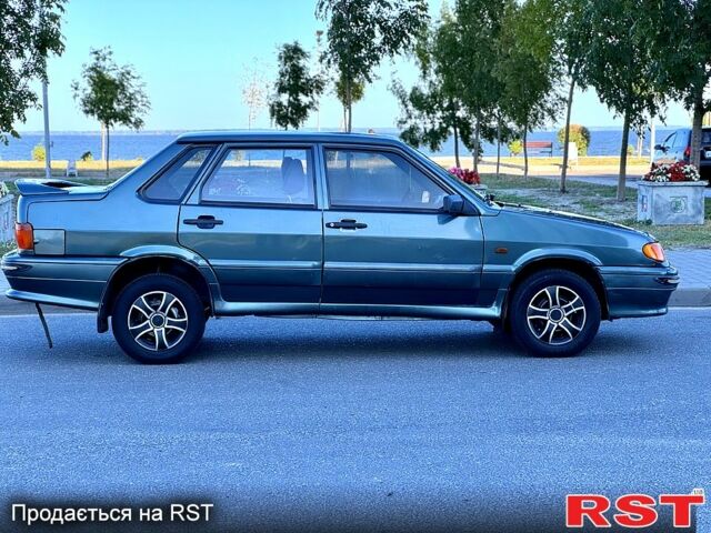 Зеленый ВАЗ 2115 Самара, объемом двигателя 1.6 л и пробегом 182 тыс. км за 1800 $, фото 2 на Automoto.ua