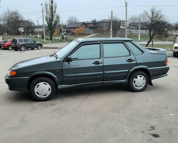 Зелений ВАЗ 2115 Самара, об'ємом двигуна 1.6 л та пробігом 250 тис. км за 2400 $, фото 5 на Automoto.ua