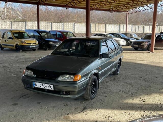 Зеленый ВАЗ 2115 Самара, объемом двигателя 1.6 л и пробегом 155 тыс. км за 714 $, фото 1 на Automoto.ua