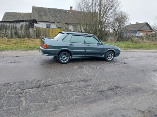 Зелений ВАЗ 2115 Самара, об'ємом двигуна 1.6 л та пробігом 100 тис. км за 2000 $, фото 4 на Automoto.ua