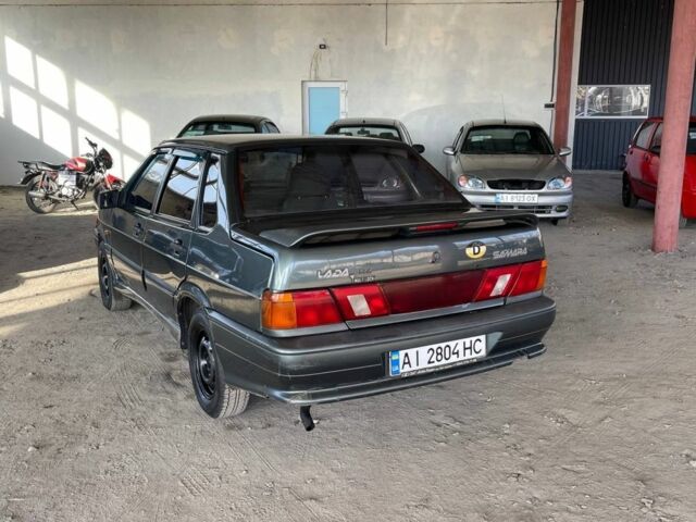 Зеленый ВАЗ 2115 Самара, объемом двигателя 1.6 л и пробегом 155 тыс. км за 714 $, фото 3 на Automoto.ua