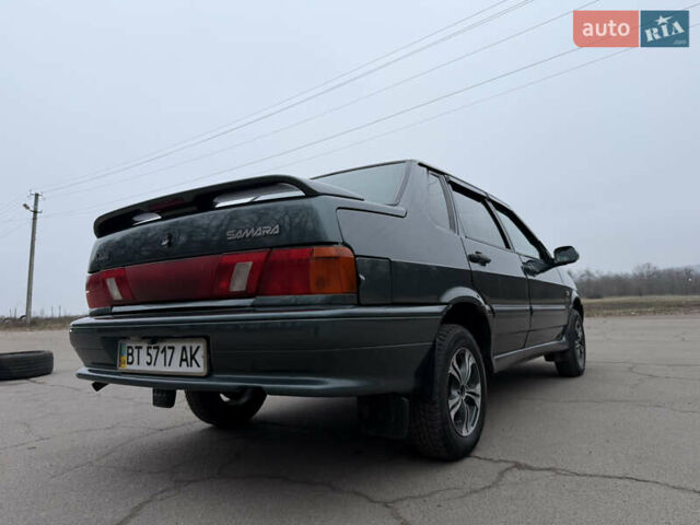 Зеленый ВАЗ 2115 Самара, объемом двигателя 1.6 л и пробегом 124 тыс. км за 2600 $, фото 19 на Automoto.ua