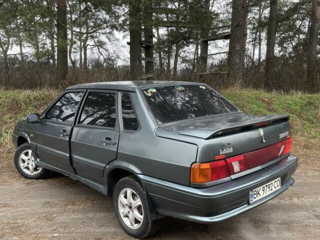 Зеленый ВАЗ 2115 Самара, объемом двигателя 1.6 л и пробегом 200 тыс. км за 1450 $, фото 4 на Automoto.ua