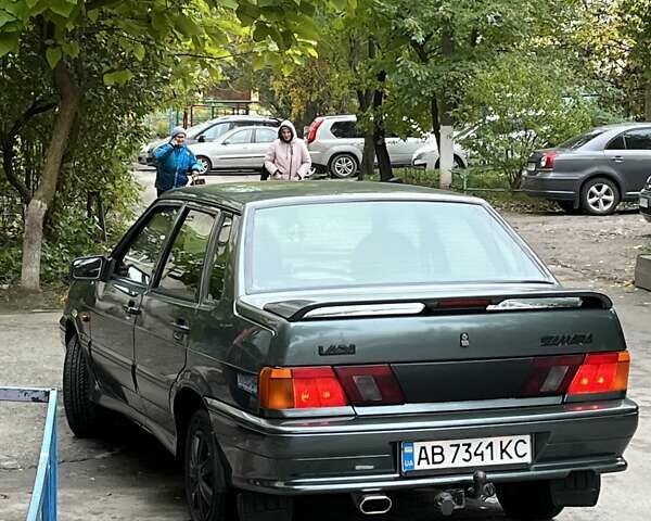 Зелений ВАЗ 2115 Самара, об'ємом двигуна 1.6 л та пробігом 129 тис. км за 2800 $, фото 8 на Automoto.ua