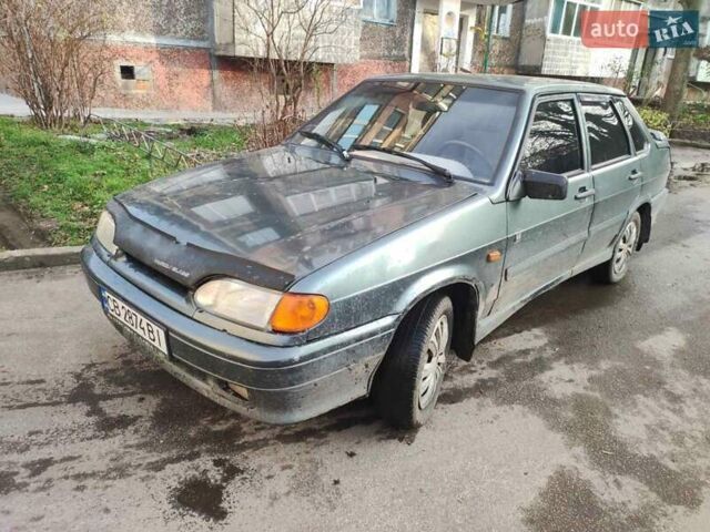 Зелений ВАЗ 2115 Самара, об'ємом двигуна 1.6 л та пробігом 150 тис. км за 1500 $, фото 1 на Automoto.ua