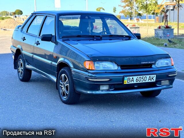 Зеленый ВАЗ 2115 Самара, объемом двигателя 1.6 л и пробегом 182 тыс. км за 1800 $, фото 1 на Automoto.ua