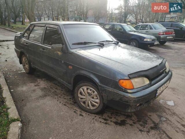 Зелений ВАЗ 2115 Самара, об'ємом двигуна 1.6 л та пробігом 150 тис. км за 1500 $, фото 2 на Automoto.ua